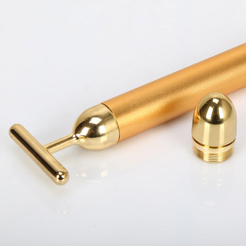 24K Gold Vibrating Face Roller