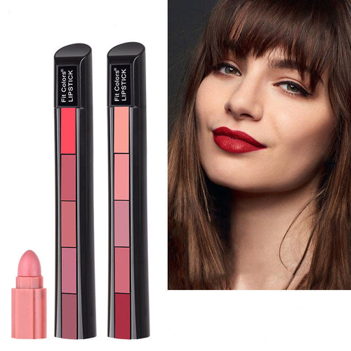 5 in 1 Long Lasting Matte Lipstick