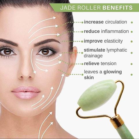 Jade Face Massage Roller Jade: