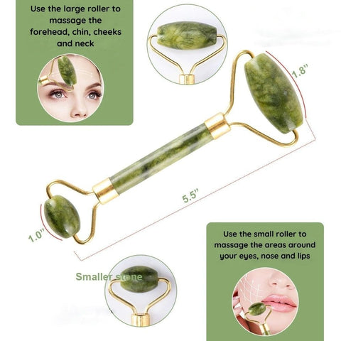 Jade Face Massage Roller Jade: