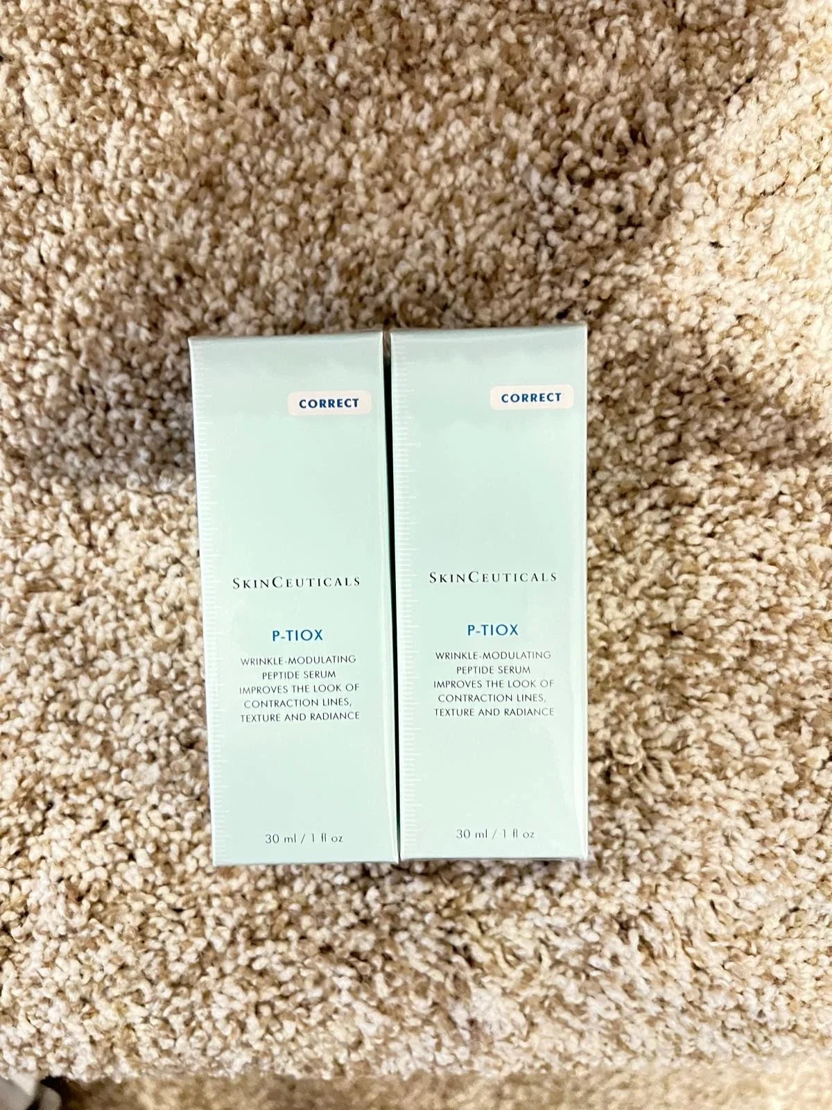 2 Pack NEW Skinceuticals P-TIOX Wrinkle-Modulating Peptide Serum 1 fl oz/30ml