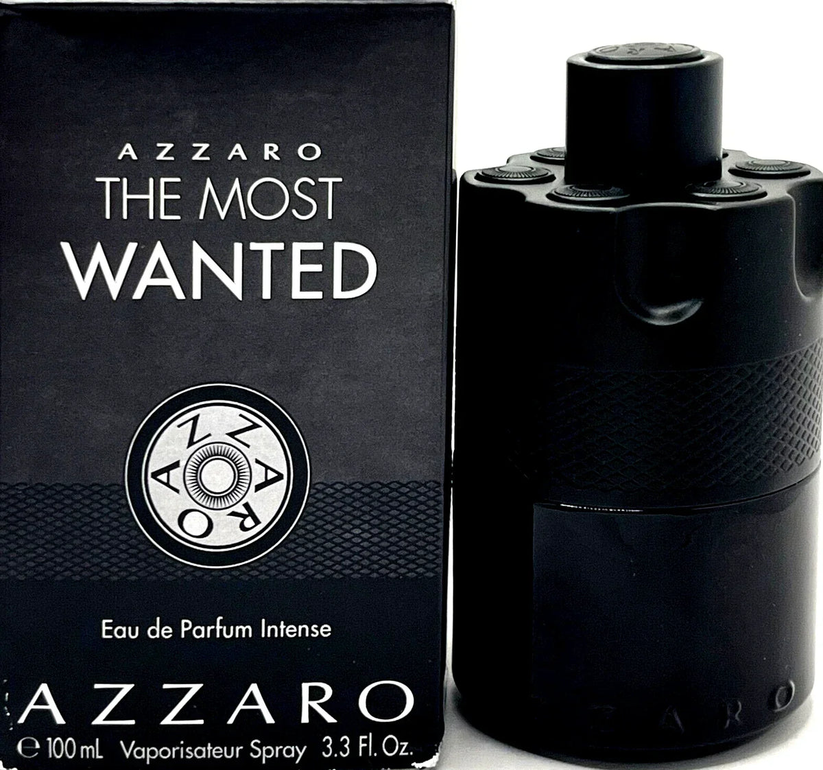 AZZARO THE MOST WANTED INTENSE EAU DE PARFUM SPRAY FOR MEN 3.38 Oz / 100 ml NEW!