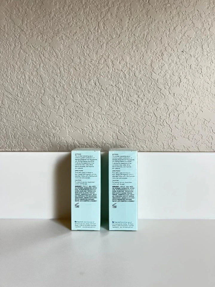 2 Pack NEW Skinceuticals P-TIOX Wrinkle-Modulating Peptide Serum 1 fl oz/30ml