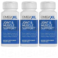 3 Pack XL 120 Capsules|Green Lipped Mussel O|3 Joint Relief Supplmnt | Enhanced