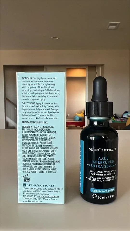 SkinCeuticals A.G.E. Interrupter Ultra Serum Full Size 1 oz NEW Sealed