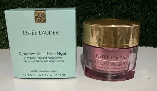 2PC Estee Lauder Resilience Multi-Effect Night Tri-Peptide Face&Neck Cream 2.5oz