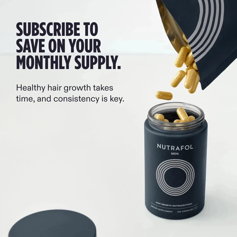 NUTRAFOL Men’s Hair Growth 2 Bottle 240 Pills 2 month supply